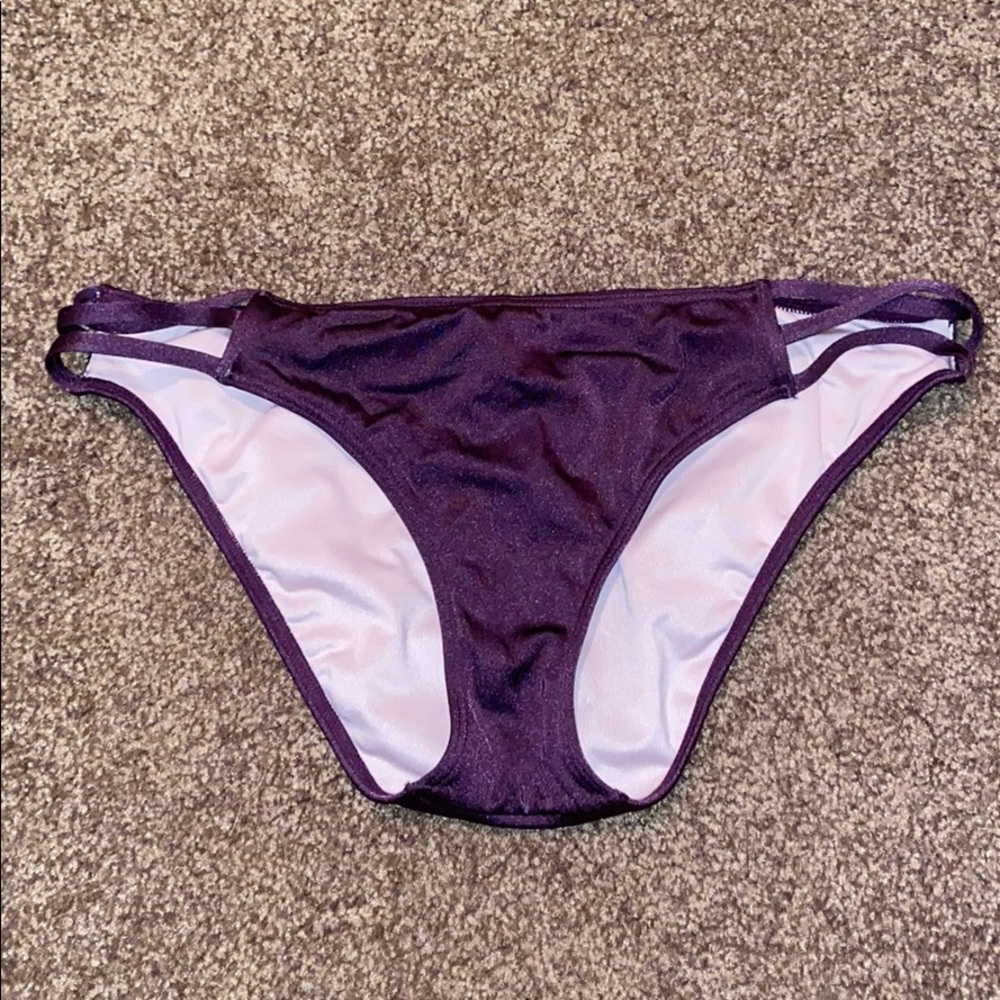 Purple bikini bottoms